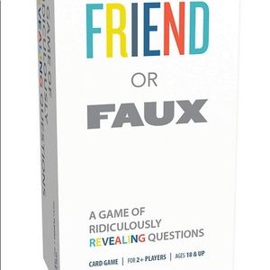 Friend or Faux: A Game of Ridiculously Revealing Questions by Pressman